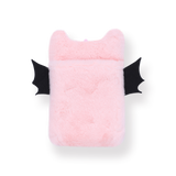 Plushy Bat Photo Card Holder - Pink - Stationery Pal