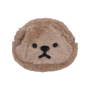 Plushy Bear Coin Purse - Coffee - Stationery Pal