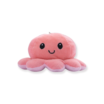 Plushy Octopus Keychain - Pink - Stationery Pal