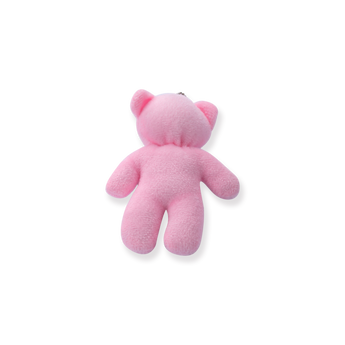 Plushy Teddy Bear Keychain - Pink - Stationery Pal