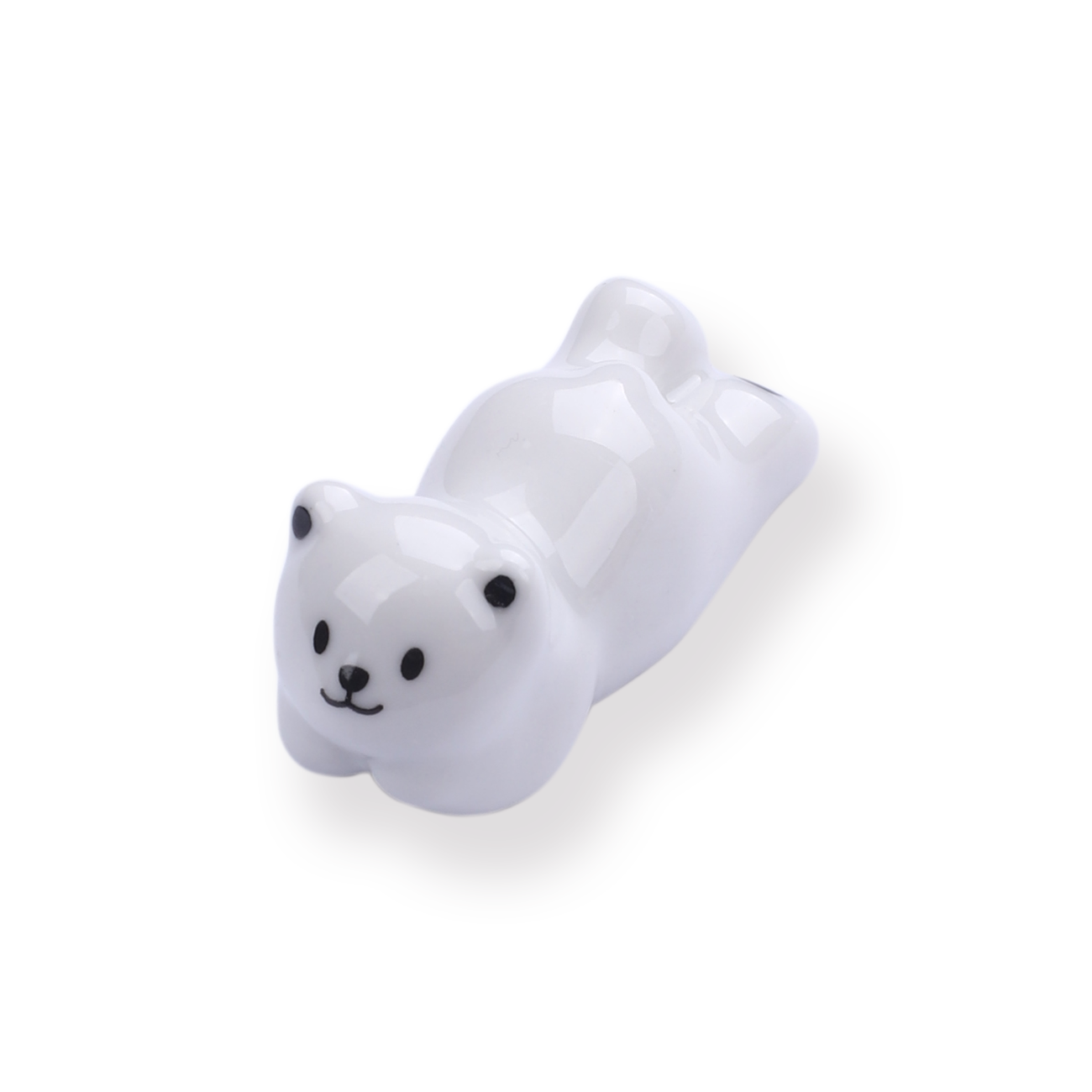 Polar Bear Ceramic Brush Rest
