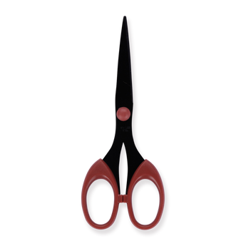 Red Stainless Steel Scissors - Stationery Pal