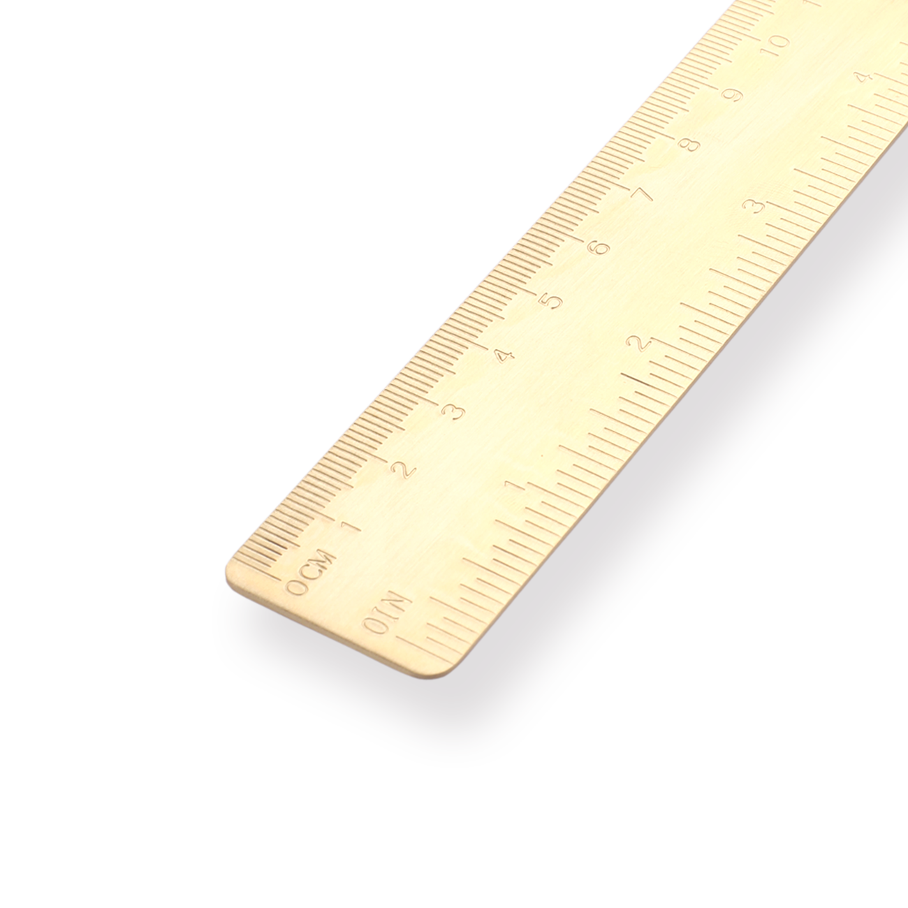 Retro Brass Bookmark Ruler - 12 cm – Stationery Pal