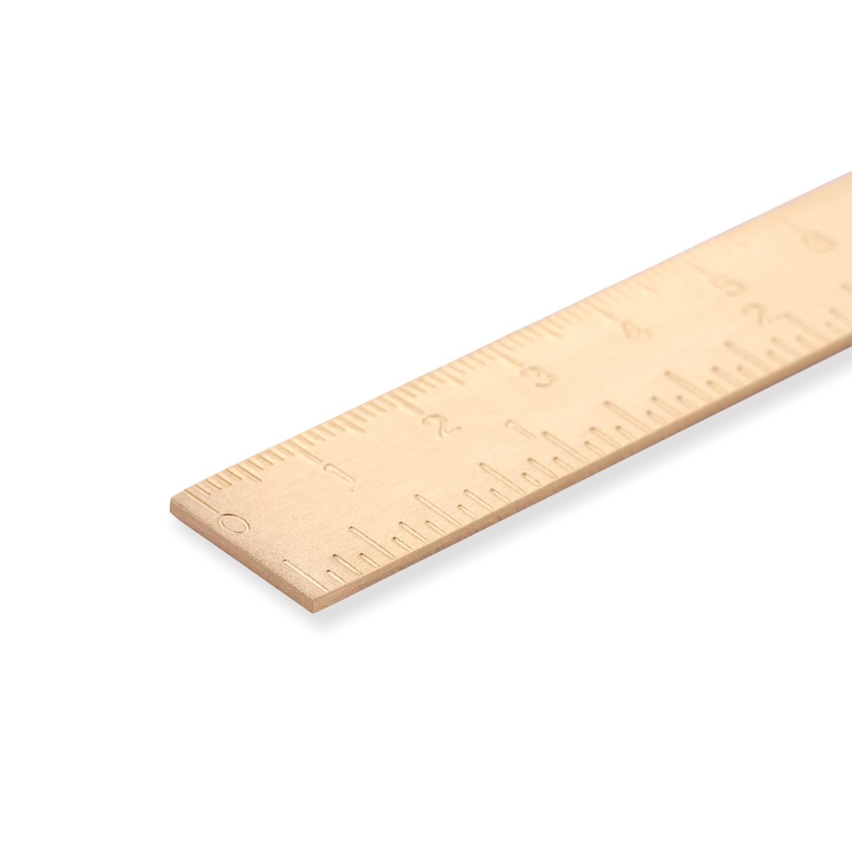 Retro Brass Ruler 15 cm – Stationery Pal