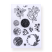 Retro Vintage Clear Silicone Stamp - Leaves - Stationery Pal