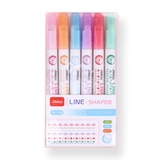 Roller Stamp Marker - Set of 6 - Stationery Pal