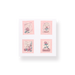 Rose Series Washi Tape - Pink Rose - Stationery Pal