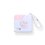 RosyPosy Sugar Cube Mini Stapler - Pink - Stationery Pal