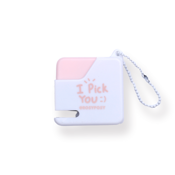 RosyPosy Sugar Cube Mini Stapler - Pink - Stationery Pal