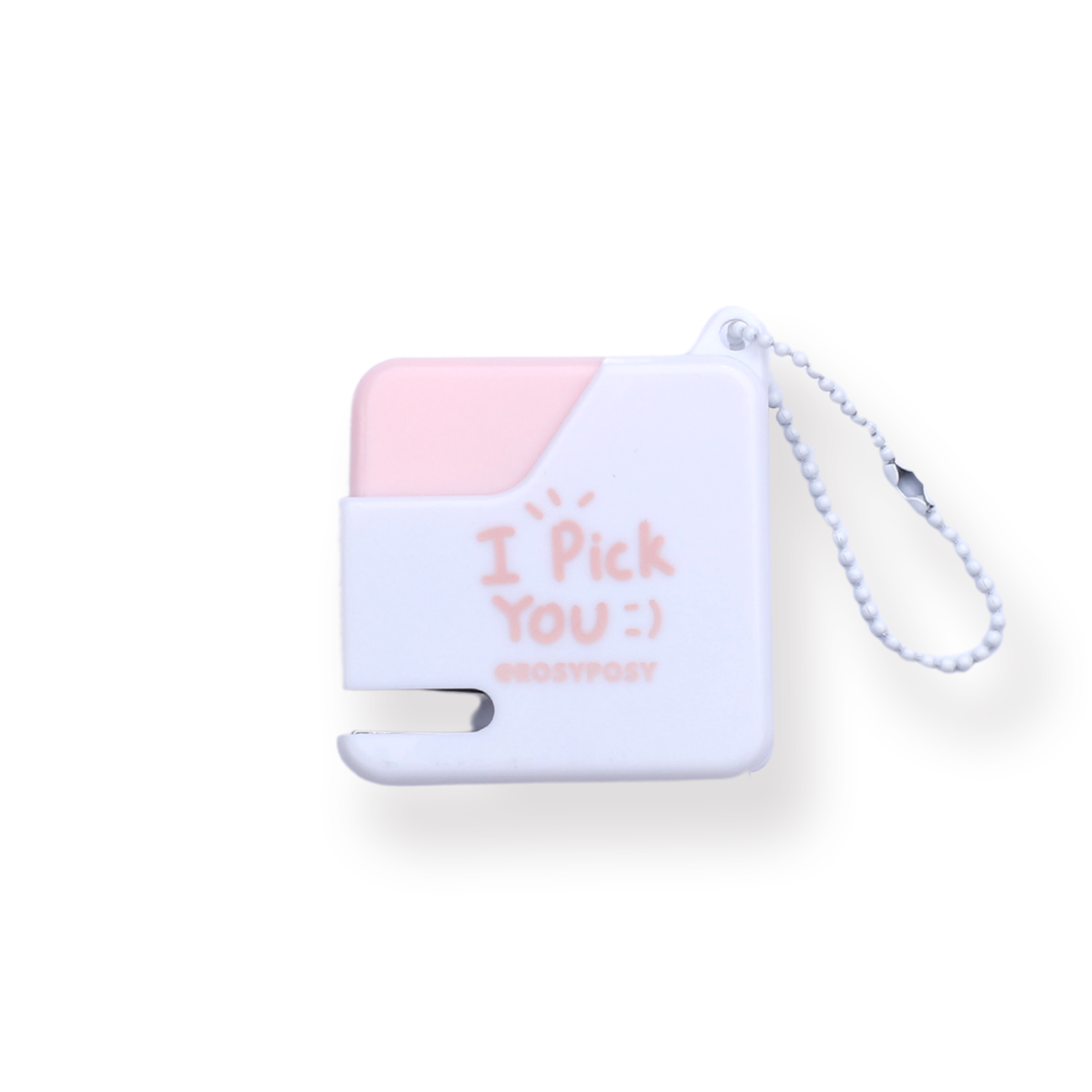 RosyPosy Sugar Cube Mini Stapler - Pink - Stationery Pal