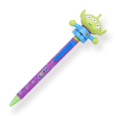 Sakamoto Arm Moving Disney Mascot Puppet Ballpoint Pen - 0.5 mm - Alien - Stationery Pal