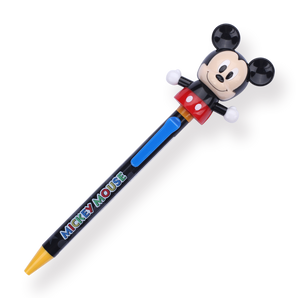 Sakamoto Arm Moving Disney Mascot Puppet Ballpoint Pen - 0.5 mm - Mickey Mouse - Stationery Pal