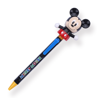 Sakamoto Arm Moving Disney Mascot Puppet Ballpoint Pen - 0.5 mm - Mickey Mouse - Stationery Pal