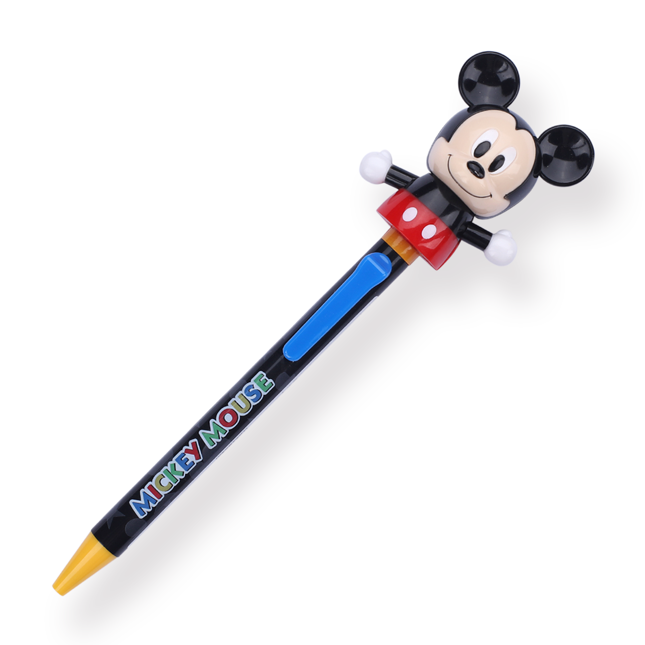 Sakamoto Arm Moving Disney Mascot Puppet Ballpoint Pen - 0.5 mm - Mickey Mouse - Stationery Pal