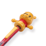 Sakamoto Arm Moving Disney Mascot Puppet Ballpoint Pen - 0.5 mm - Winnie the Pooh - Stationery Pal