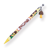 Sakamoto Funbox Mechanical Pencil with Charm - 0.5 mm - Kinoko No Yama - Stationery Pal