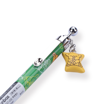 Sakamoto Funbox Mechanical Pencil with Charm - 0.5 mm - Koala's March Chocolate - Stationery Pal