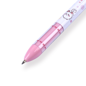 Sakamoto Funbox Mimi Chiikawa Ballpoint Pen - 0.5 mm - Chiikawa - Pink Grip - Stationery Pal