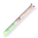 Sakamoto Funbox Mimi Chiikawa Ballpoint Pen - 0.5 mm - Usagi - Green Grip - Stationery Pal