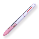 Sakamoto Funbox Mimi Disney Ballpoint Pen - 0.5 mm - Marie - White and Pink Body - Stationery Pal