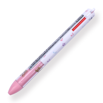 Sakamoto Funbox Mimi Disney Ballpoint Pen - 0.5 mm - Marie - White and Pink Body - Stationery Pal