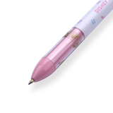 Sakamoto Funbox Mimi Disney Ballpoint Pen - 0.5 mm - Marie - White and Pink Body - Stationery Pal