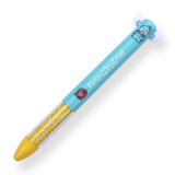 Sakamoto Funbox Mimi Sanrio Ballpoint Pen - 0.5 mm - Hangyodon - Aqua Blue and Yellow Body - Stationery Pal