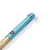 Sakamoto Funbox Mimi Sanrio Ballpoint Pen - 0.5 mm - Hangyodon - Aqua Blue and Yellow Body - Stationery Pal