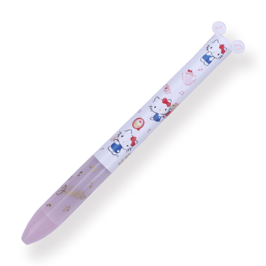 Sakamoto Funbox Mimi Sanrio Ballpoint Pen - 0.5 mm - Hello Kitty - Pink Grip - Stationery Pal