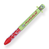 Sakamoto Funbox Mimi Sanrio Ballpoint Pen - 0.5 mm - Keroppi - Red Grip - Stationery Pal