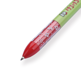 Sakamoto Funbox Mimi Sanrio Ballpoint Pen - 0.5 mm - Keroppi - Red Grip - Stationery Pal