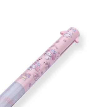 Sakamoto Funbox Mimi Sanrio Ballpoint Pen - 0.5 mm - My Melody - White Grip - Stationery Pal