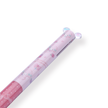 Sakamoto Funbox Mimi Sanrio Ballpoint Pen - 0.5 mm - My Sweet Piano - Pink Grip - Stationery Pal