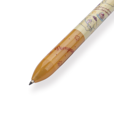 Sakamoto Funbox Mimi Sanrio Ballpoint Pen - 0.5 mm - Pompompurin - Orange Grip - Stationery Pal