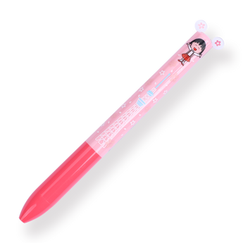 Sakamoto Mimi Chibi Maruko-chan Ballpoint Pen - 0.7 mm - Sakura - Stationery Pal