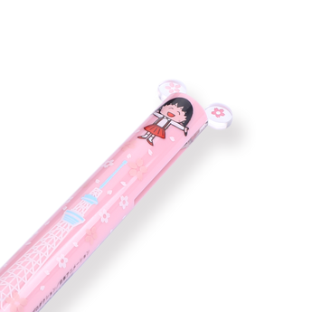 Sakamoto Mimi Chibi Maruko-chan Ballpoint Pen - 0.7 mm - Sakura - Stationery Pal