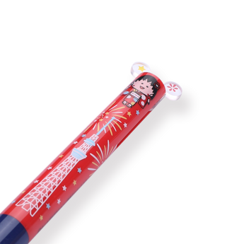 Sakamoto Mimi Chibi Maruko-chan Ballpoint Pen - 0.7 mm - Tokyo Sky Tree - Stationery Pal