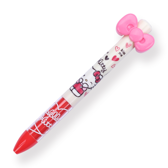 Sakamoto Ribbon Mimi Hello Kitty Limited edition Ballpoint Pen - 0.5 mm - Love - Stationery Pal