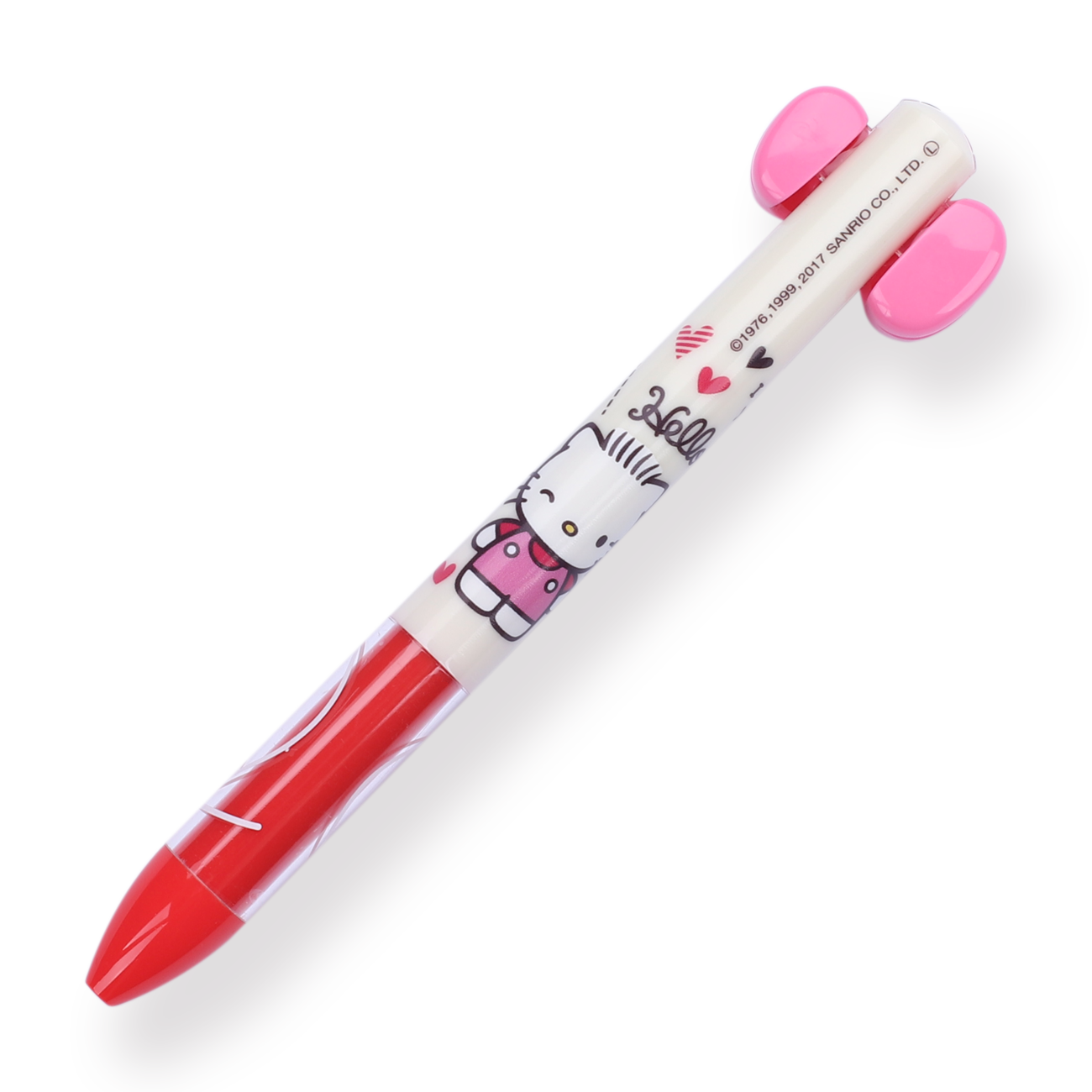 Sakamoto Ribbon Mimi Hello Kitty Limited edition Ballpoint Pen - 0.5 mm - Love - Stationery Pal