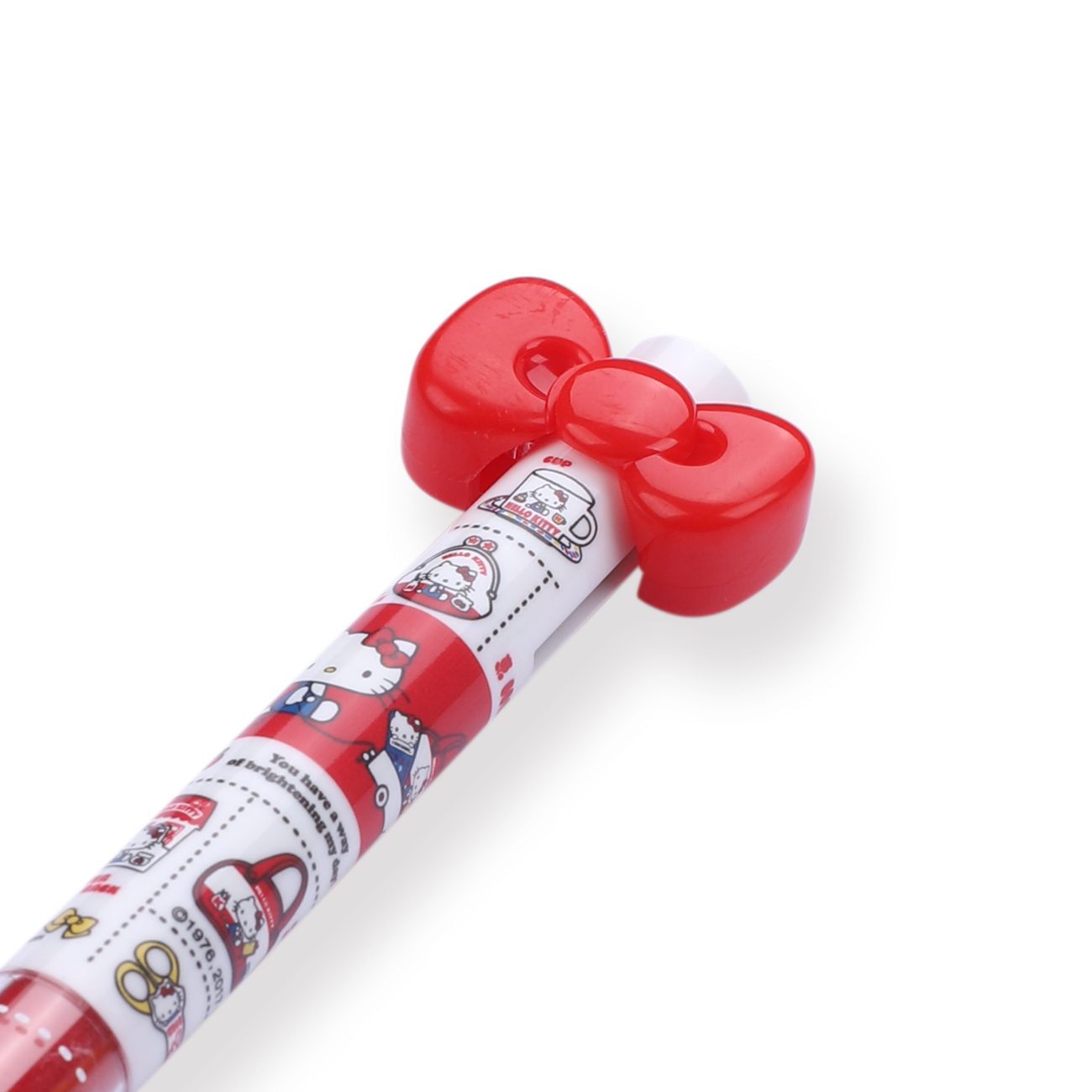 Sakamoto Ribbon Mimi Hello Kitty Limited edition Ballpoint Pen - 0.5 mm - Nostalgic Pattern - Stationery Pal