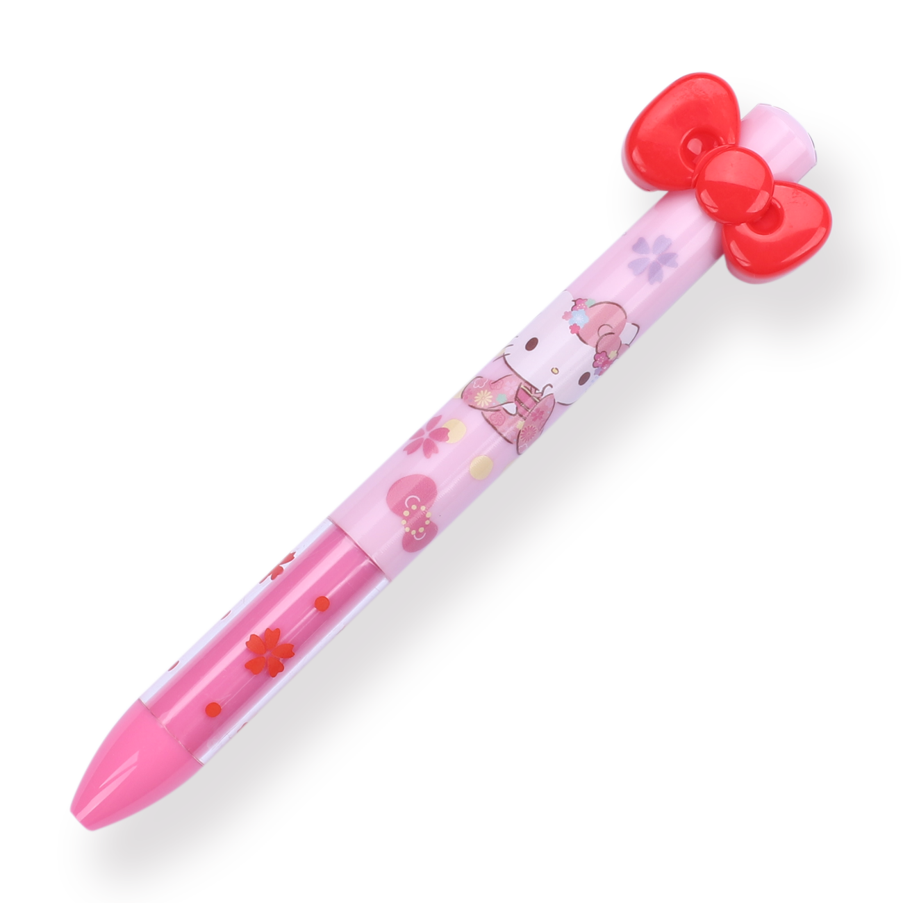Sakamoto Ribbon Mimi Hello Kitty Limited edition Ballpoint Pen - 0.5 mm - Sakura - Stationery Pal