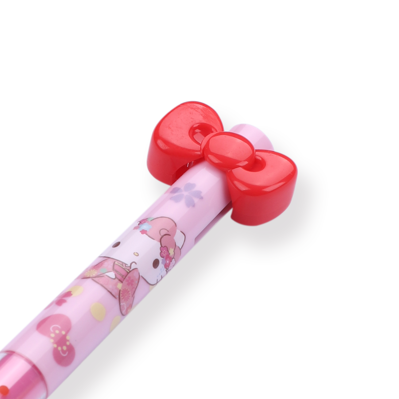 Sakamoto Ribbon Mimi Hello Kitty Limited edition Ballpoint Pen - 0.5 mm - Sakura - Stationery Pal