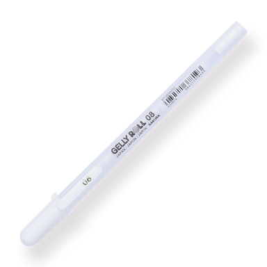 Sakura Gelly Roll Classic Gel Pen - 0.8mm - White