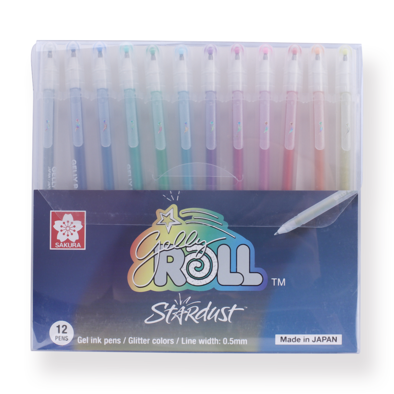 Sakura Gelly Roll Stardust Gel Pen - 12 Color Set - Stationery Pal