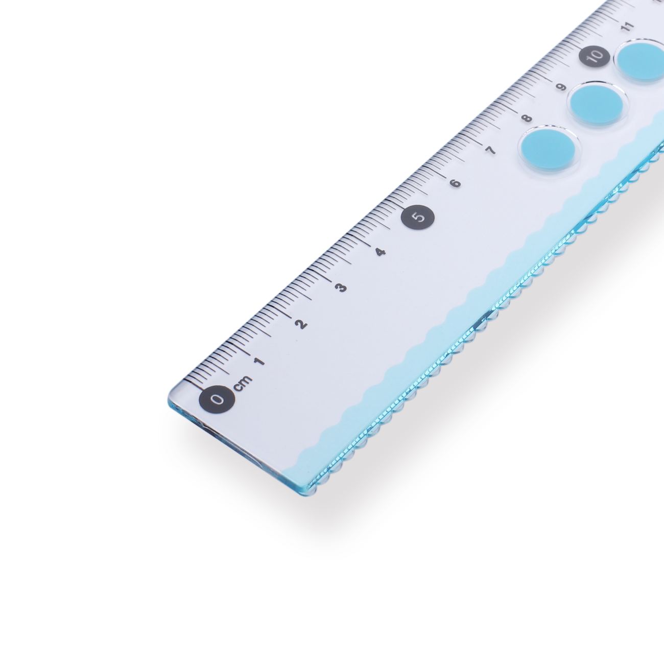 Blue Cute Ruler Sakura Line Ruler - 18 cm - Blue – Stationery Pal