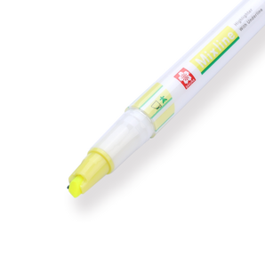 Sakura Mixline Highlighter - Fluorescent Yellow - Stationery Pal