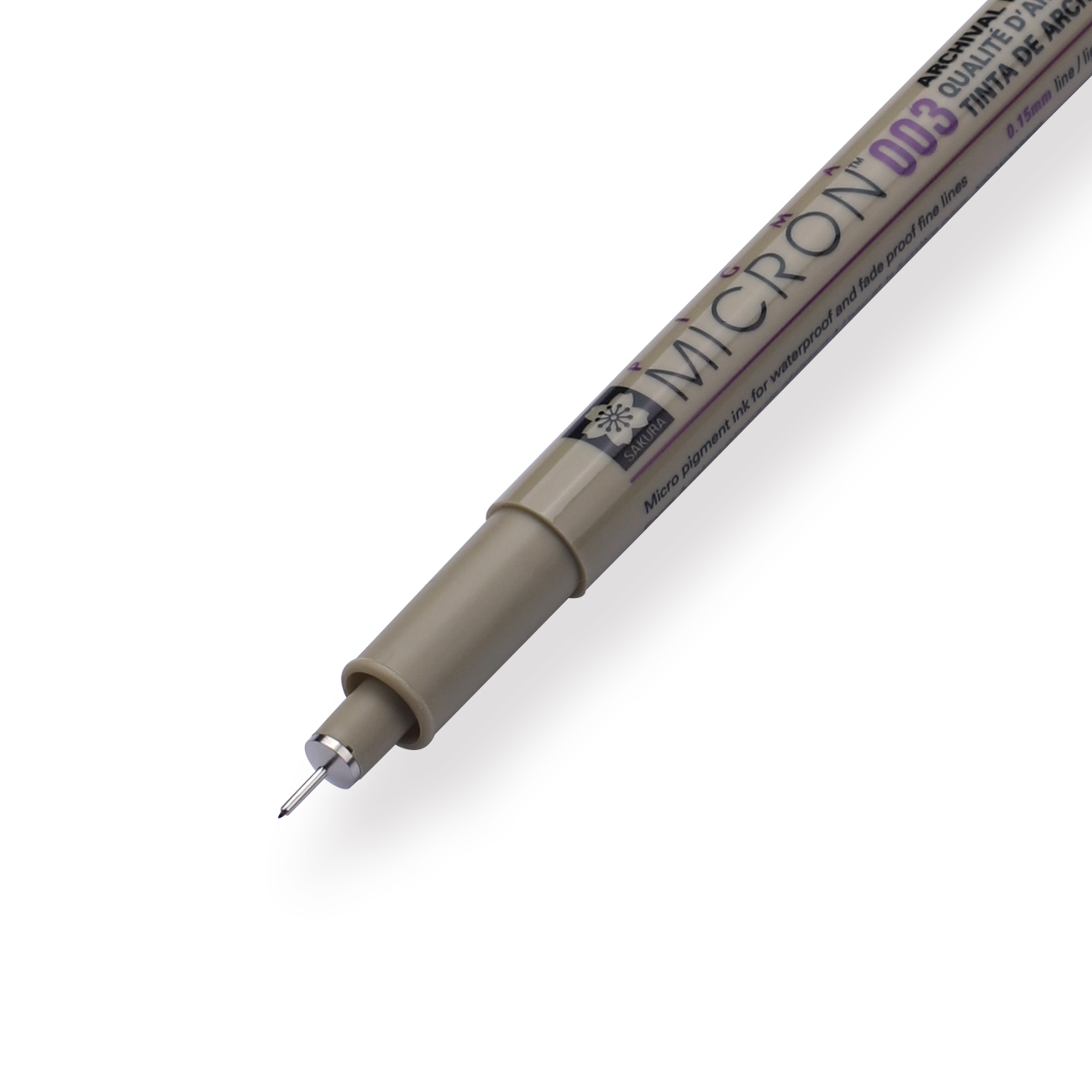 Sakura Pigma Micron Pen 003 – 0,15 mm – Schwarz