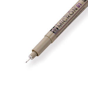 Sakura Pigma Micron Pen 01 – 0,25 mm – Schwarz