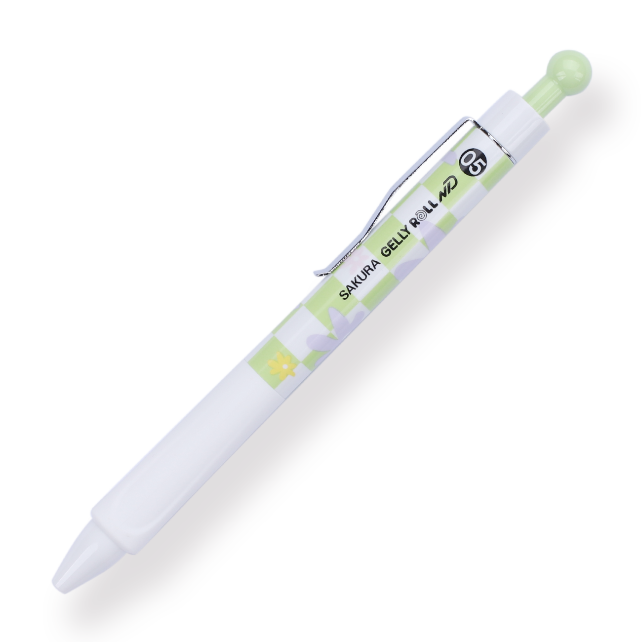 Sakura Press-Type Needle Gel Pen - 0.5 mm - Green - Stationery Pal