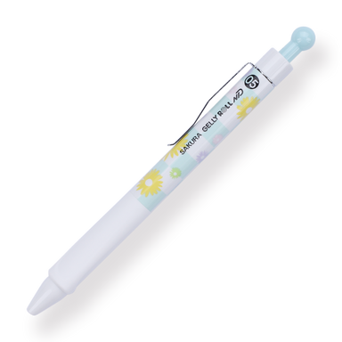 Sakura Press-Type Needle Gel Pen - 0.5 mm  - Light Blue - Stationery Pal